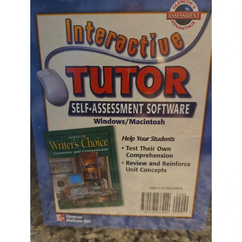 Interactive Tutor‎ Self-Assessment Software Glencoe Language Arts Grade 12